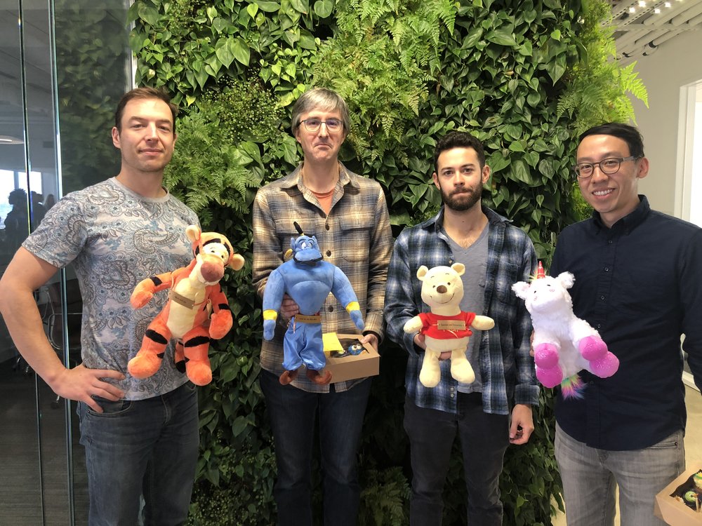 Courageous Creativity at Mosaic team plush